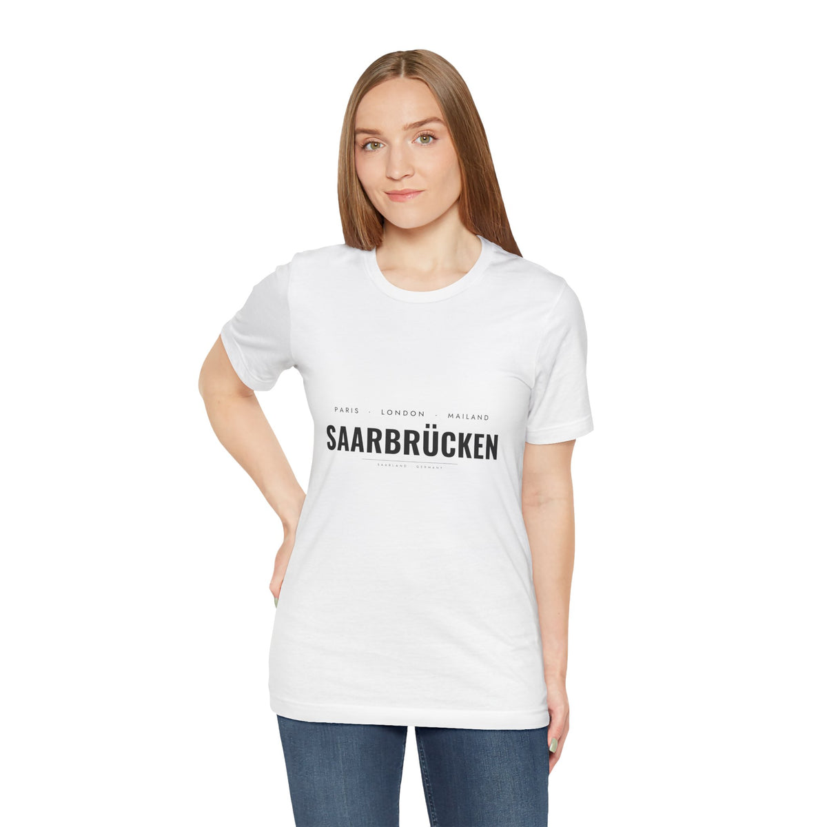 Saarbrücken T-Shirt – Paris London Mailand Saarbrücken