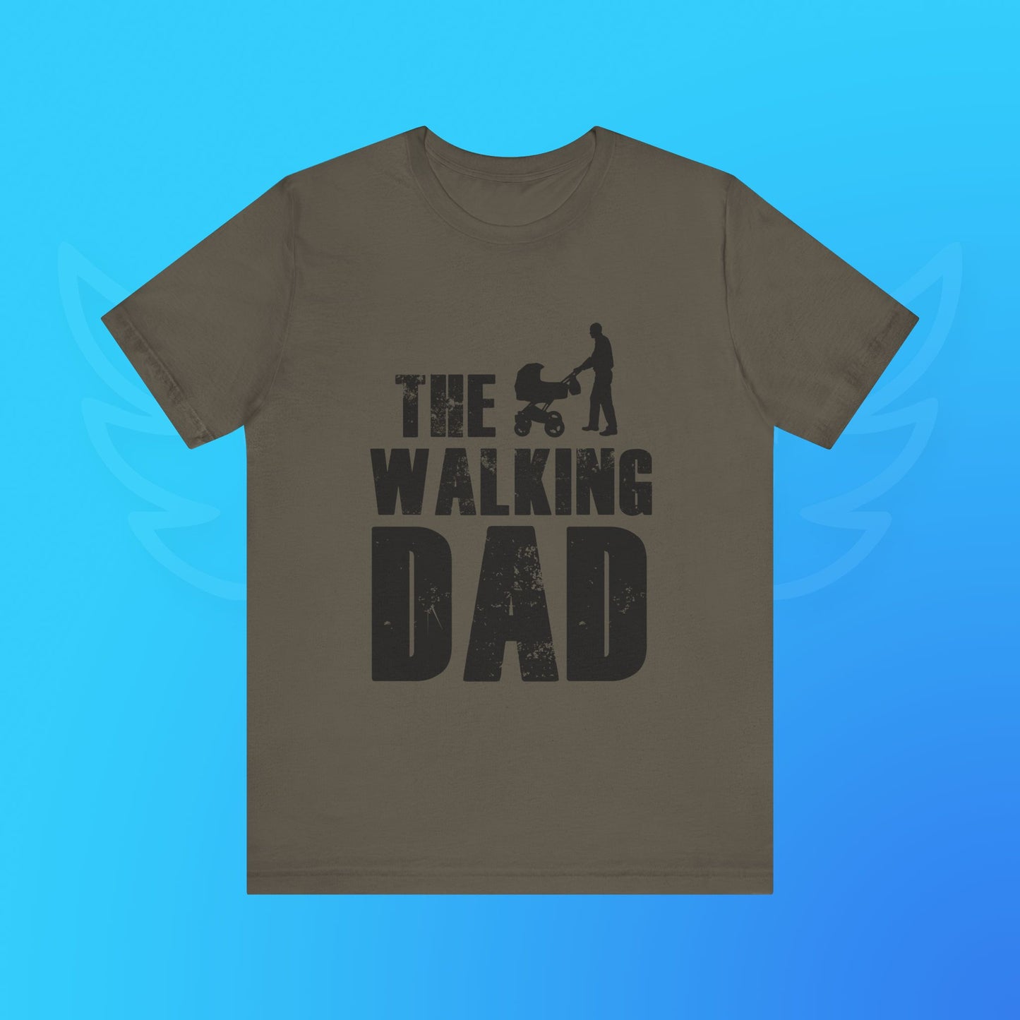 Walking Dad T-Shirt | Perfect for New Fathers, Gifting for Father's Day, Baby Showers, Parenting Events, Casual Everyday Wear